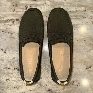 Rothy’s Driver Loafer in Cypress Green Rothy main image 4